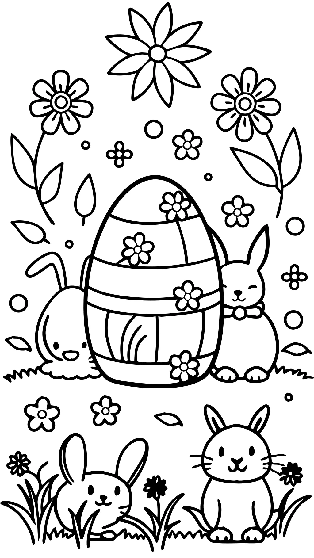 coloriages gratuits de Pâques